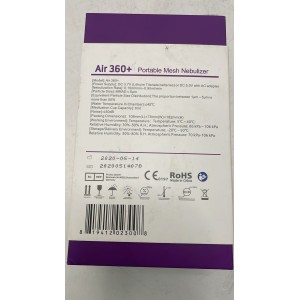 Air 360+ Portable Mesh Nebulizer - Pre-owned, Good Condition