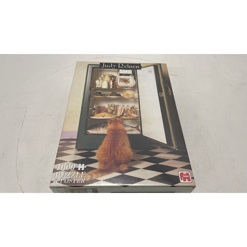 Jumbo Judy Reinen 1000 Piece Puzzle & Poster - Complete