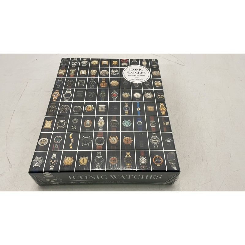 Iconic Watches 500-Piece Puzzle - Excellent Condition